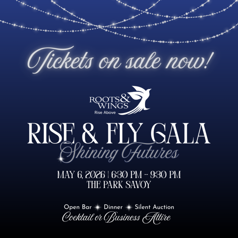 Tickets are now on sale for the 2026 RISE & FLY Gala benefitting Roots & Wings NJ.